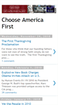 Mobile Screenshot of chooseamericafirst.blogspot.com