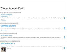 Tablet Screenshot of chooseamericafirst.blogspot.com