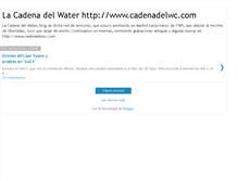 Tablet Screenshot of cadenadelwater.blogspot.com