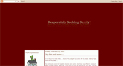 Desktop Screenshot of kerrisdesperatelyseekingsanity.blogspot.com