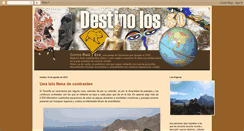 Desktop Screenshot of destinolos30.blogspot.com