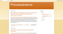 Desktop Screenshot of princessainainna.blogspot.com