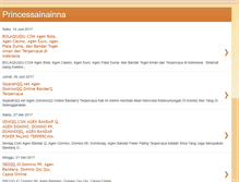 Tablet Screenshot of princessainainna.blogspot.com