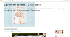 Desktop Screenshot of elpatchworkdemarta.blogspot.com