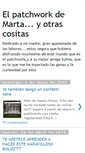 Mobile Screenshot of elpatchworkdemarta.blogspot.com