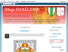 Tablet Screenshot of dibujoheraldico.blogspot.com