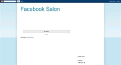 Desktop Screenshot of facebook-salon.blogspot.com