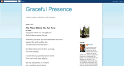 Desktop Screenshot of gracefulpresence.blogspot.com