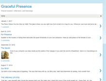 Tablet Screenshot of gracefulpresence.blogspot.com