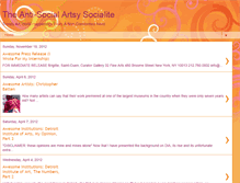 Tablet Screenshot of antisocialartsysocialite.blogspot.com