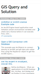 Mobile Screenshot of gisquery.blogspot.com