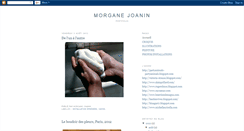 Desktop Screenshot of morganejoanin.blogspot.com