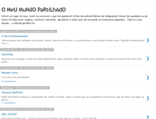 Tablet Screenshot of omeumundopartilhado.blogspot.com