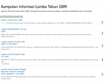 Tablet Screenshot of kumpulaninfolomba.blogspot.com