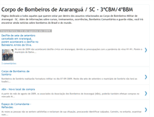 Tablet Screenshot of bombeiroararangua.blogspot.com