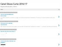 Tablet Screenshot of canaleduca.blogspot.com