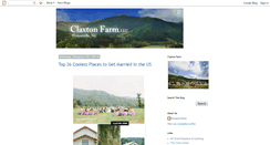 Desktop Screenshot of claxtonfarm.blogspot.com