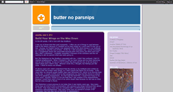 Desktop Screenshot of butternoparsnips.blogspot.com