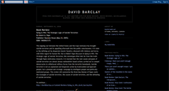 Desktop Screenshot of davidbarclay.blogspot.com