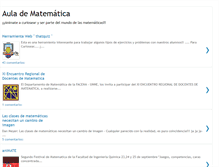 Tablet Screenshot of departamentodematematica.blogspot.com