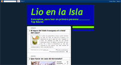 Desktop Screenshot of lioenlaisla.blogspot.com