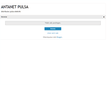 Tablet Screenshot of antanetpulsa.blogspot.com