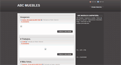 Desktop Screenshot of abcmuebles.blogspot.com