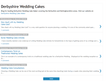 Tablet Screenshot of derbyshireweddingcakes.blogspot.com