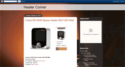 Desktop Screenshot of heatercorner.blogspot.com