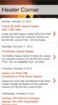 Mobile Screenshot of heatercorner.blogspot.com