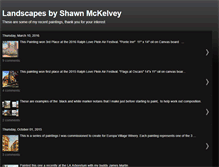 Tablet Screenshot of mckelveystudio.blogspot.com