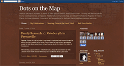 Desktop Screenshot of dotsonthemap.blogspot.com