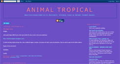 Desktop Screenshot of animaltropical.blogspot.com
