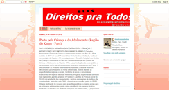 Desktop Screenshot of direitospratodos.blogspot.com