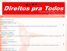 Tablet Screenshot of direitospratodos.blogspot.com