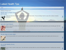 Tablet Screenshot of easy-health-tips.blogspot.com