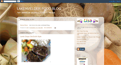 Desktop Screenshot of lakenvelderfoodblog.blogspot.com