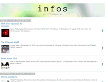 Tablet Screenshot of info-performance.blogspot.com