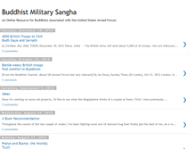 Tablet Screenshot of buddhistmilitarysangha.blogspot.com
