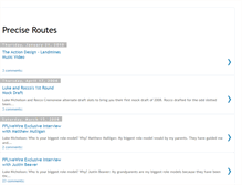 Tablet Screenshot of preciseroutes.blogspot.com