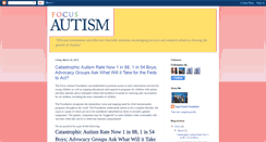 Desktop Screenshot of focusautism.blogspot.com