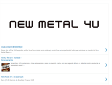 Tablet Screenshot of newmetal4u.blogspot.com