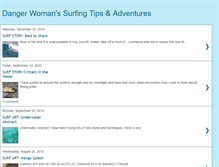 Tablet Screenshot of dangerwomansurf.blogspot.com