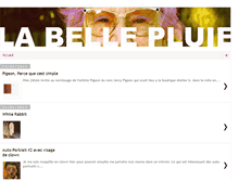 Tablet Screenshot of labellepluie.blogspot.com