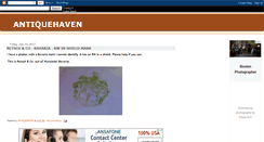 Desktop Screenshot of antiquehaven.blogspot.com