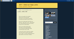 Desktop Screenshot of entreunviajeyotro.blogspot.com