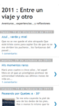Mobile Screenshot of entreunviajeyotro.blogspot.com
