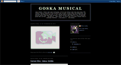 Desktop Screenshot of goskamusical.blogspot.com