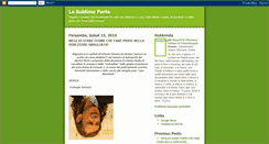 Desktop Screenshot of la-sublime-porta.blogspot.com
