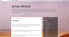 Desktop Screenshot of annassotaste.blogspot.com